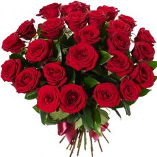 25 red roses 
